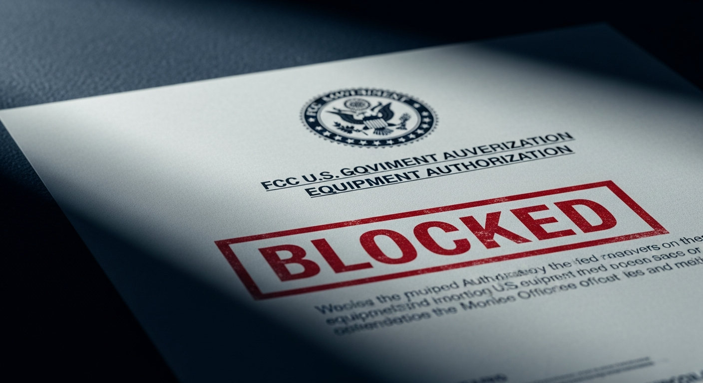 FCC router ban policy document