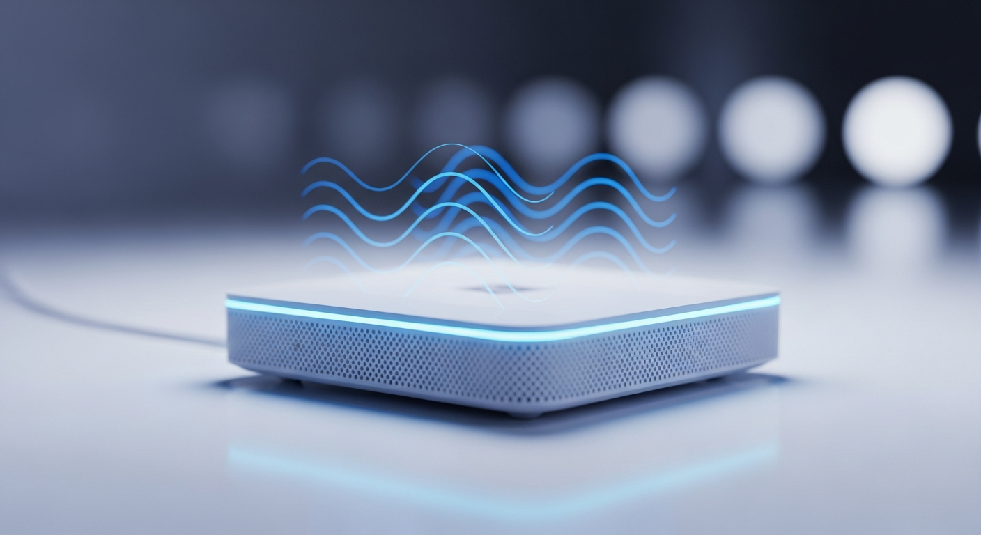 Premium WiFi router product photo